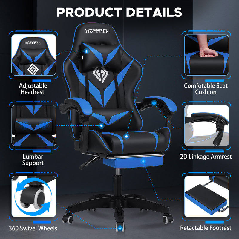 Pc and racing game chair wayfair online